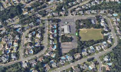 The Fellowship Chapel property on Duchess Lane, Brick, N.J. (Cedit: Google Earth)